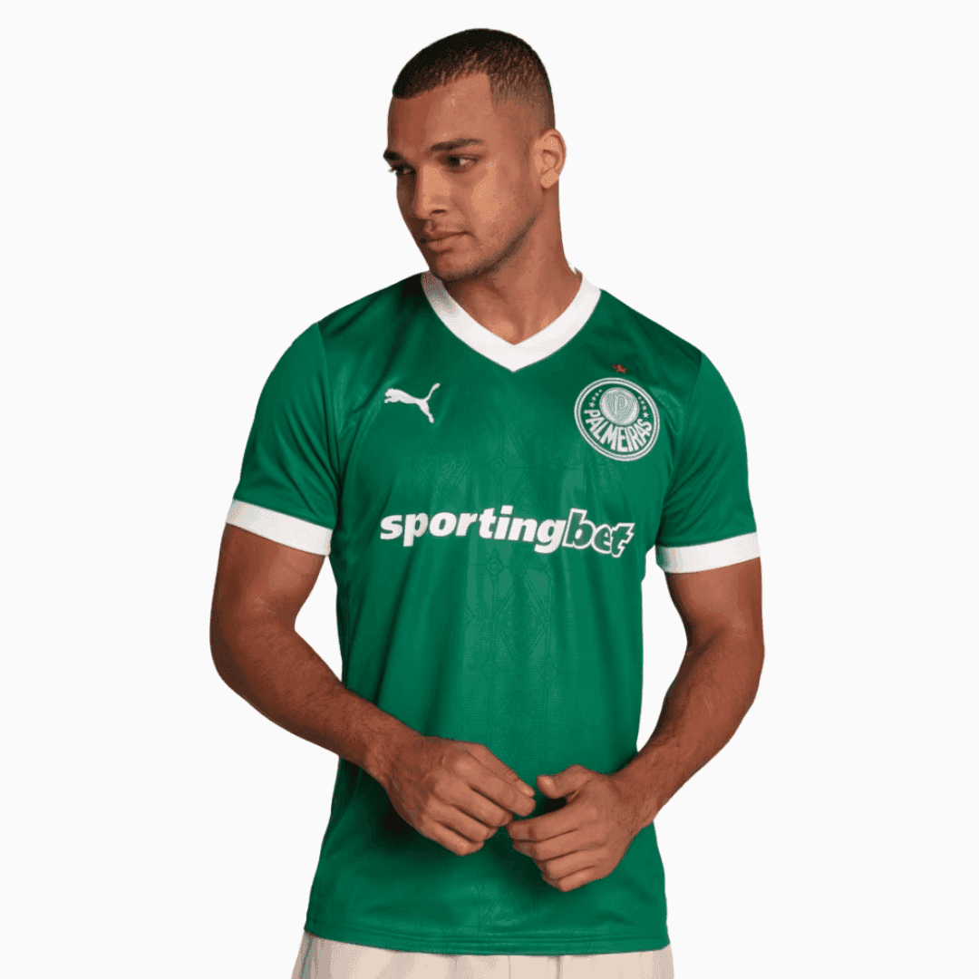 Camisa Palmeiras 2025/26 I - Estevão N° 41