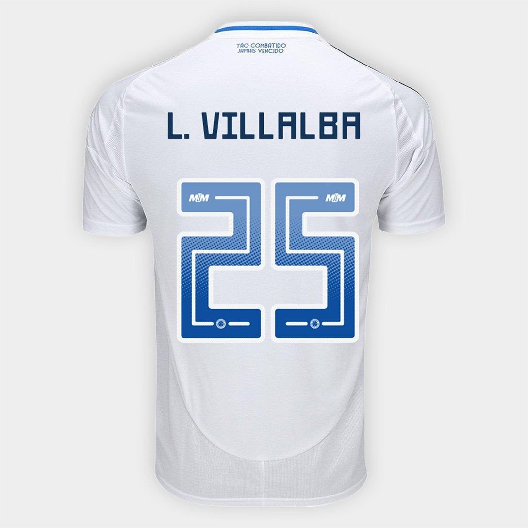 Camisa Cruzeiro 2025/26 II l. Villalba N° 25