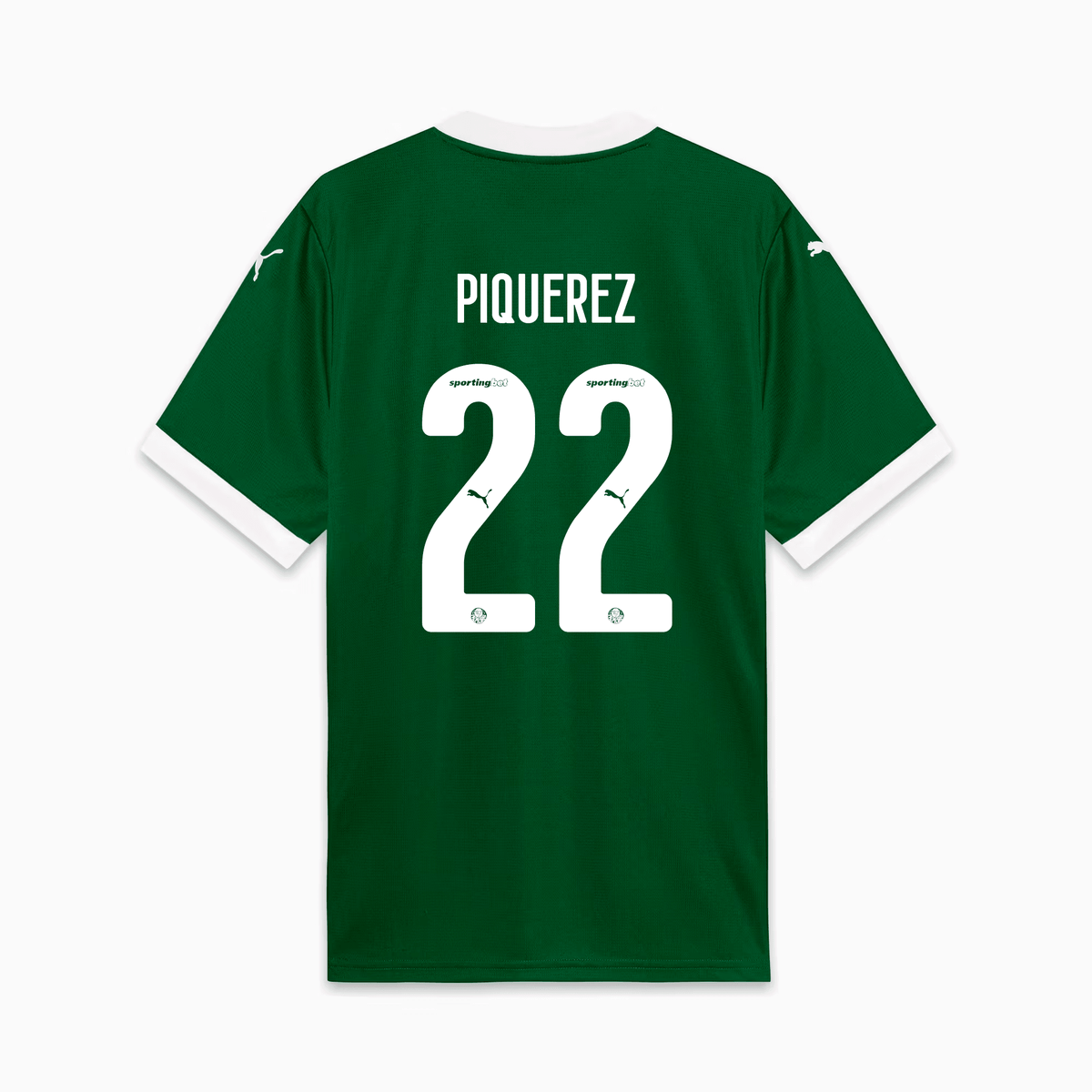 Camisa Puma Palmeiras 2025/26 I - Piquerez N° 22