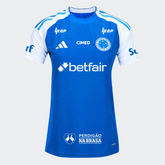 Camisa Feminina  Cruzeiro 2025/26 I Com Patrocínios
