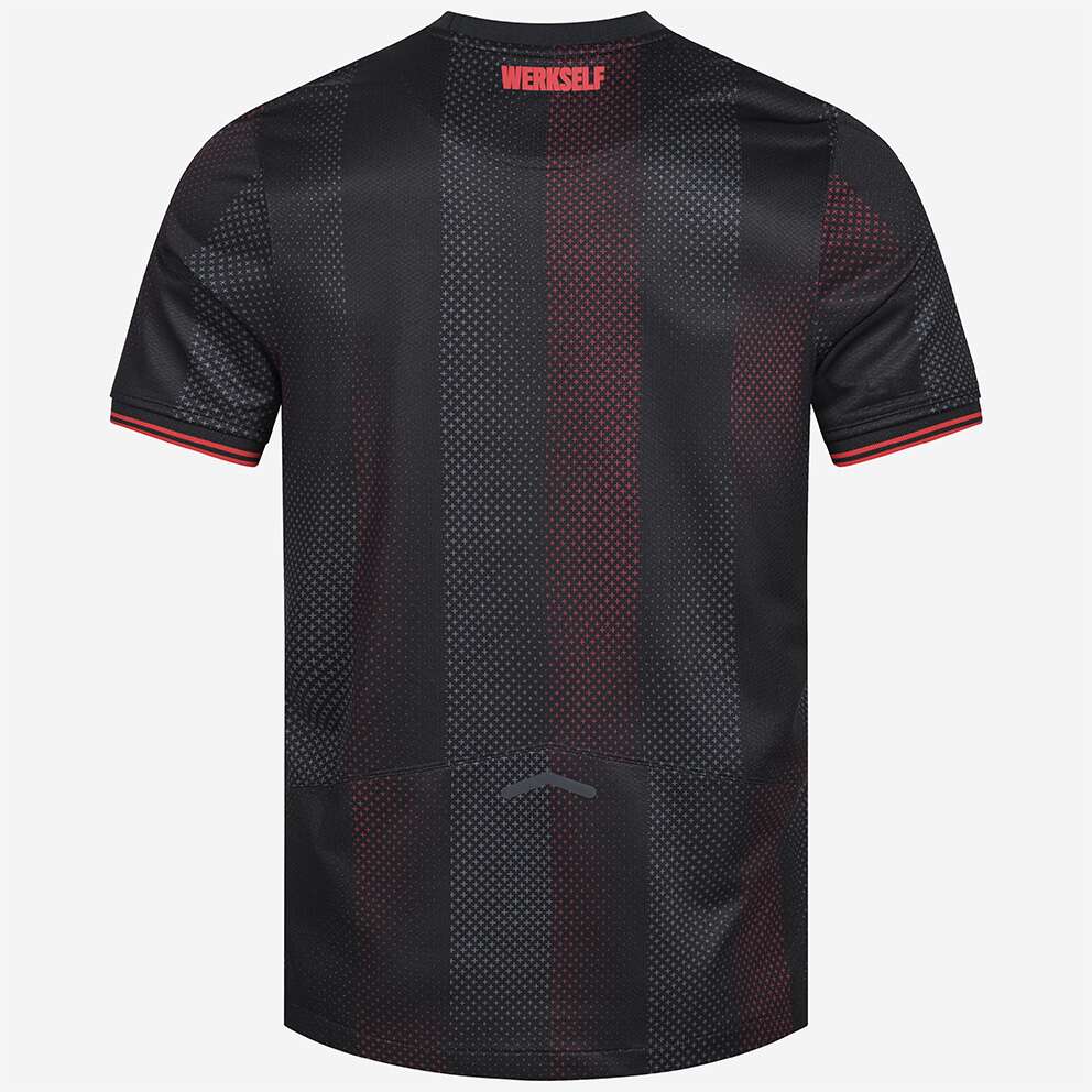 Camisa Bayer Leverkusen 2025/26 I - Vista Frontal/Detalhes