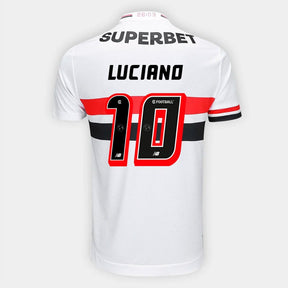 Camisa New Balance São Paulo 2025/26 I Luciano N° 10
