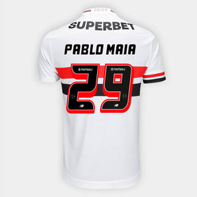 Camisa New Balance São Paulo 2025/26 I Pablo Maia N° 29