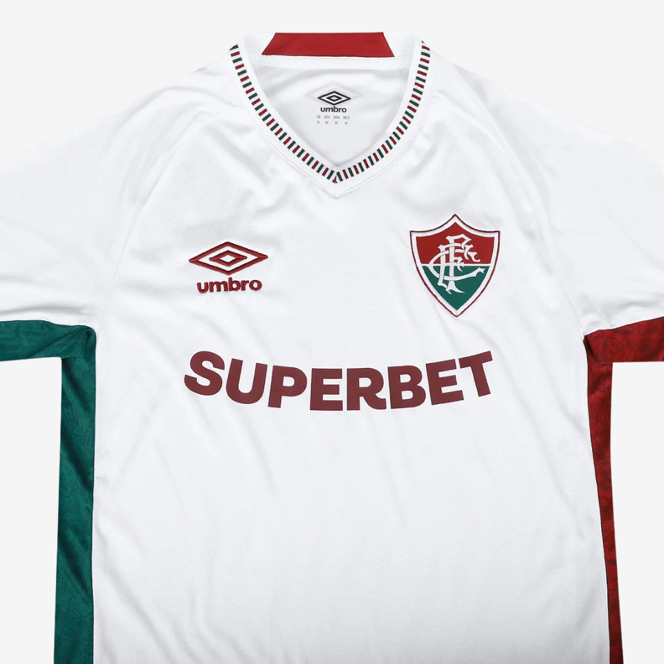 Camisa Umbro Fluminense 2025/26 II - Vista Frontal/Detalhes
