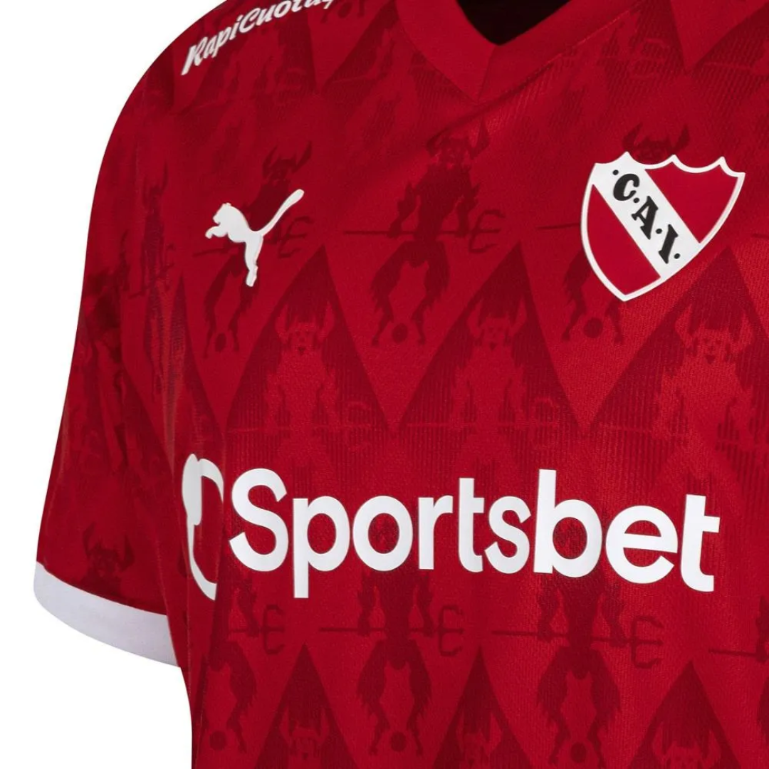 Camisa I Independiente 2025  Versão Torcedor