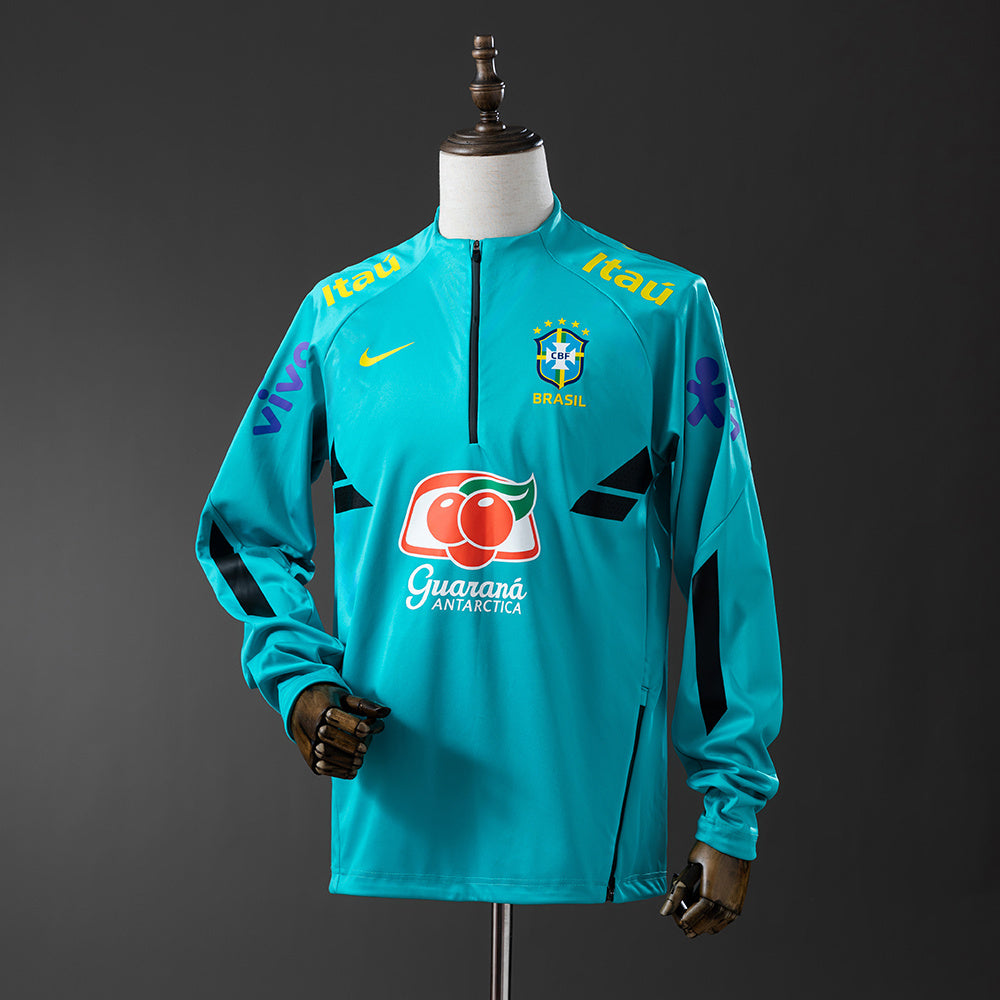 Jaqueta Brasil 22/23 Azul Claro