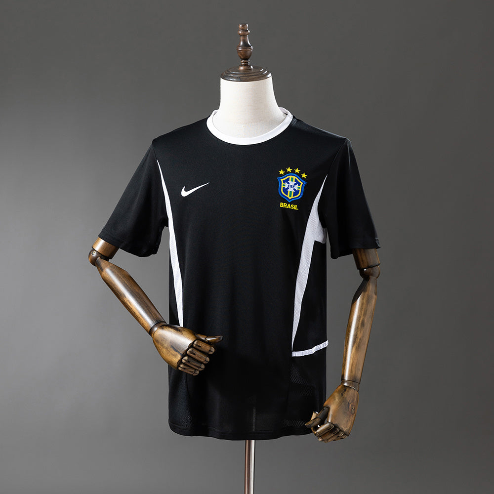 Camisa Retrô Seleção Brasil Goleiro 2002