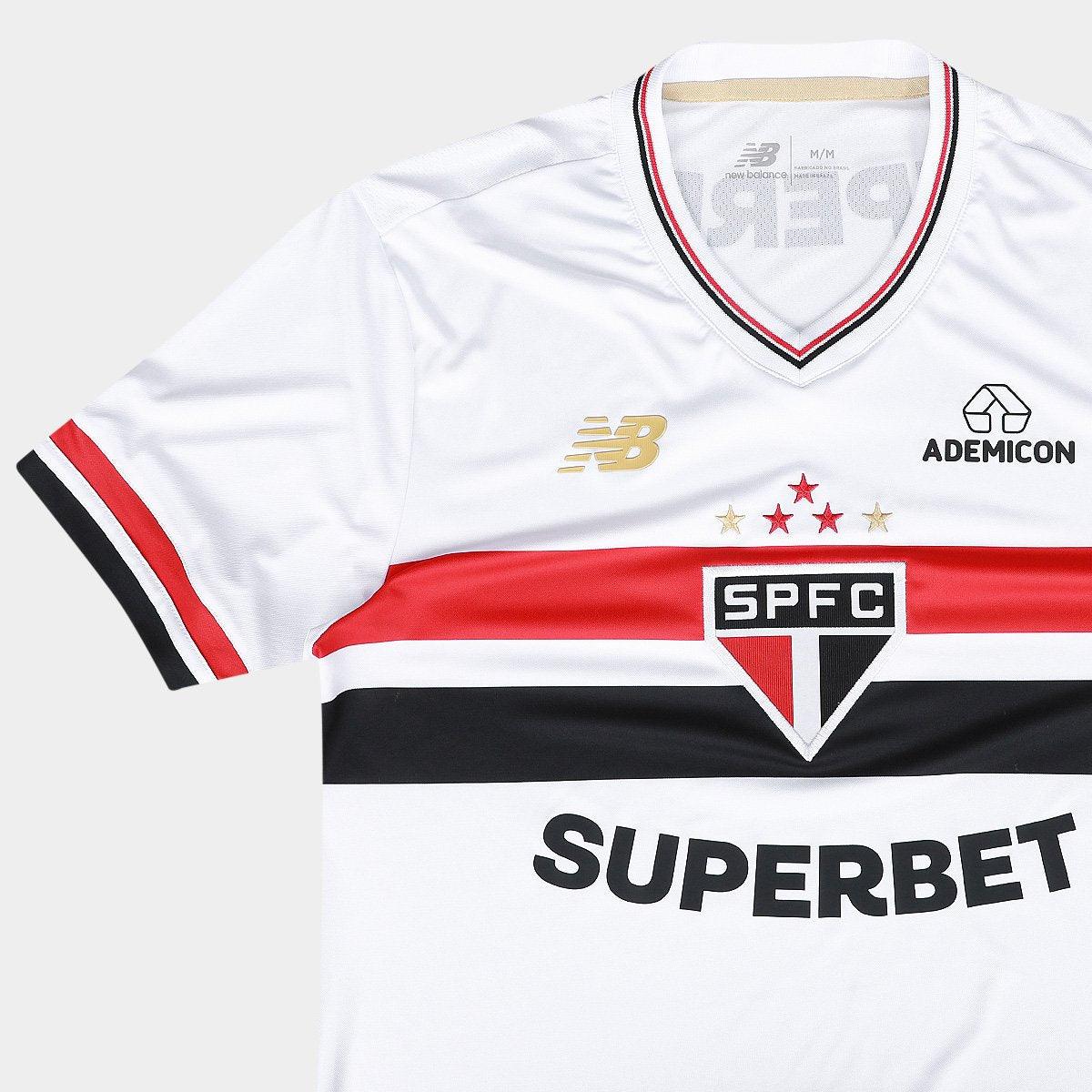 Camisa New Balance São Paulo 2025/26 I Luciano N° 10