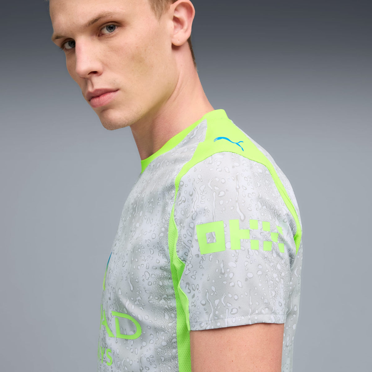 Camisa Manchester City 2025/26 III - Vista Frontal/Detalhes
