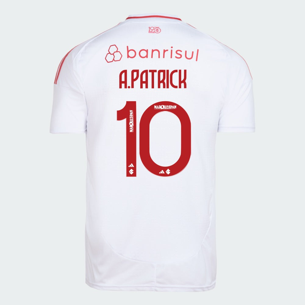 Camisa  Internacional 2025/26 II A. PATRICK N° 10