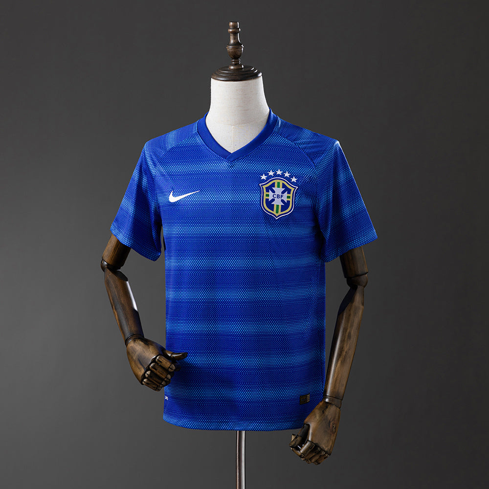 Camisa Retrô Seleção Brasil Azul 2014