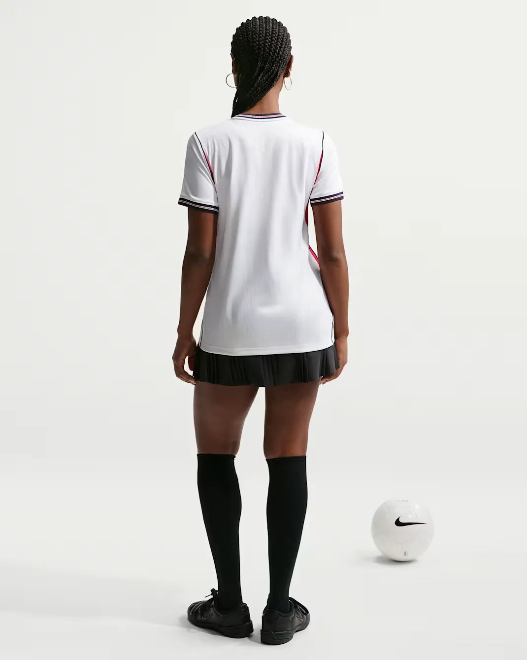 Camisa Inglaterra Feminina Copa do Mundo 2026 Home - Vista Frontal/Detalhes
