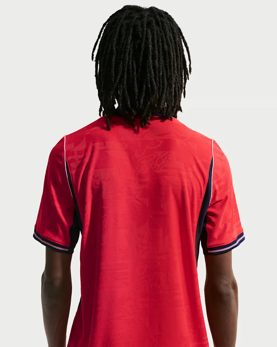 Camisa Inglaterra Versão Jogador Copa do Mundo 2026 Away - Vista Frontal/Detalhes
